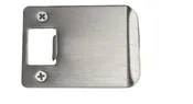 Don-Jo / Extended Lip Strike Round Corner / 2-1/4" H x 2-1/2" W / Total Width 3"