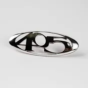405 Fender Badge / Black or Chrome Options