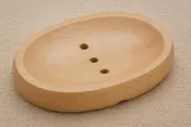 Beechwood Oval Soap Dish (#4)