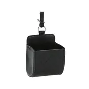 Car Auto Air Vent Leather Tidy Storage Organizer [Black]
