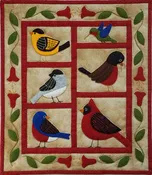 Backyard Birds Quilt Wall Hanging Kit