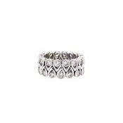 18K White Gold Diamond Flexible Eternity Band (2.50 ctw)