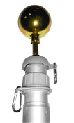 22′ TELESCOPING ALUMINUM FLAGPOLE