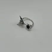 Adjustable 21MM Hummingbird Ring - SP - IND