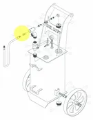 Form Oil Sprayer Part - 1/4" Female X 3/8'' Male Swivel - Part #14