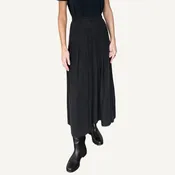 Atelier Pleated Maxi Skirt - Black
