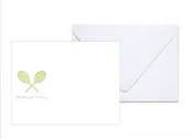 Tennis Racquet A2 Stationery — Missing Q Press