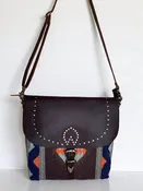 Genuine Leather Crossbody Laptop Bag | Style 5382