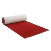 AISLE RUNNER RED CARPET 25′