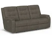 Arlo Fabric Power Reclining Sofa with Power Headrests &amp; Lumbar