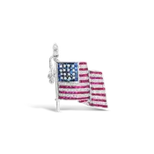 American Flag Estate Pin
