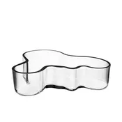 aalto bowl 7.7" x 2" clear