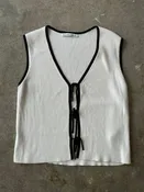 Abercrombie & Fitch women Top Cream L