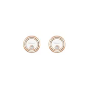 Chopard Happy Diamond Rose Gold Studs 83A191-5001