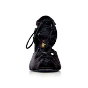 Alemana - Adjustable Width Lace Up Latin Dance Shoes