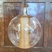 12″ Clear West Elm Pendant