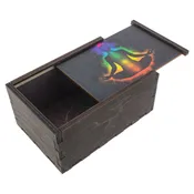 Chakra Aura Medium Wooden Stash Box