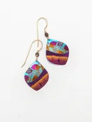 Lani Earrings-Amber Wave
