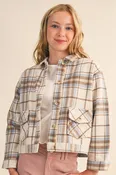 Caroline Plaid Shacket