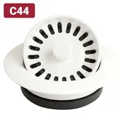 C44 Karran ADFWH 3 1/2″ White Disposal Flange for Acrylic