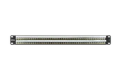 12G+ DIN 1.0/2.3 Coaxial Bulkhead Patch Panel, 2x48, 1RU