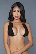 Adhesive Breast Lift Tape Black