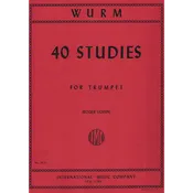40 Studies for Trumpet by Wilhelm Wurm ed. Voisin