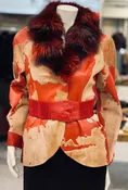 Acid Wash Lambskin Jacket