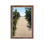 Tod's Point Middle Path Photo with Rustic Wooden Fram — Chillybear