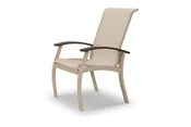 Belle Isle Sling Arm Chair with Polymer Accents | Telescope Casual Furniture