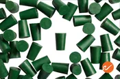 #0 Green Neoprene Rubber Stoppers