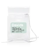 Davids expanding dental floss / refillable dispenser / mint