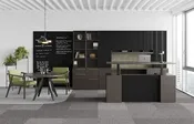 Adjustable Height Executive Private Office