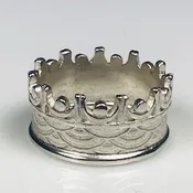 Sterling Silver Crown Ring — Ladysmith Jewelry