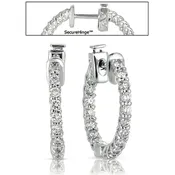 0.75 Inch Securehinge Hoop Earring