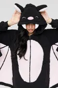 3D Bat Sherpa Onesie