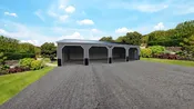 26x45x9 Metal Garage - Vertical Roof - Eagle Carports