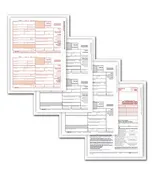 ABC 1099-NEC Tax Forms Set, 5-Part Filing Pack, 50 Sets, Includes Copies A, B, C &amp;amp; 1096 Transmittals