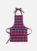 BETTY PLAID - Red Kid Apron