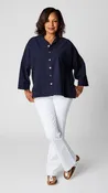Gerties 11 Stitch Big Shirt - Indigo