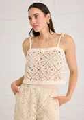 Alivia The Kendra Top Seastar Crochet