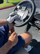 Golf Pull with Cart Clip