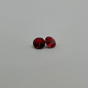 Austrian Crystal 8MM Xirius Chaton A1088 - Light Siam (4pcs)