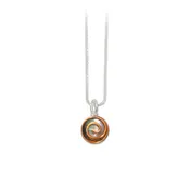 10mm Copper Abalone Pendant