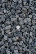 3/4" Black Lava