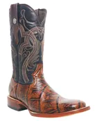Alligator Belly Embossed Boot