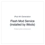 iPod 4G Monochrome — Flash Mod Service (installed by iMods)