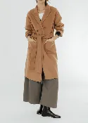 Anine Bing Dylan Coat in Camel