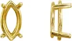4M<br>4 Prong Marquise Wire Setting<br>Setting<br>Priced per piece, for the pair order 2