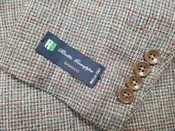 100% Bamboo Sport Coat By Botto Giuseppe In Sage